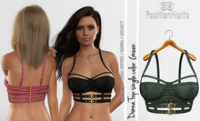 Donna Top Green - Maitreya Lara, Lara Petite, Kupra Original, Legacy - FashionNatic