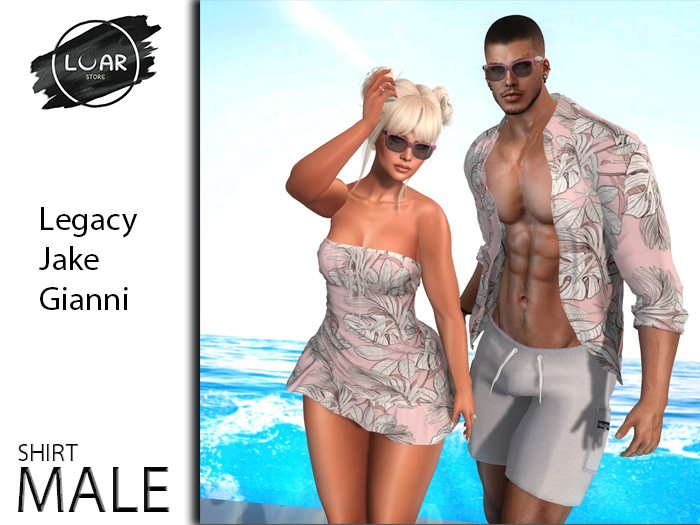 LuarR Athelo Male Open Shirt (Add)