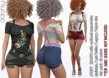 adorsy - Joudy Shorts Fatpack - Maitreya/Legacy/Petite/Kupra