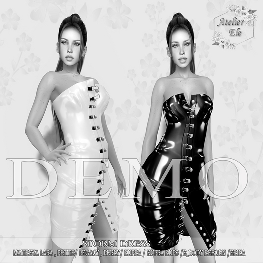 * DEMO *  {AE} STORM DRESS 30 colors FATPACK