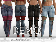 Demo Donna Pants Fatpack Jeans - Denim - Maitreya Lara, Lara Petite, Kupra Original, Legacy - FashionNatic