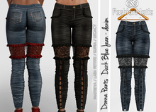 Donna Pants Dark Blue Jeans - Denim - Maitreya Lara, Lara Petite, Kupra Original, Legacy - FashionNatic