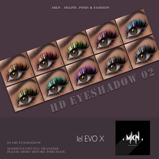 . MKN . HD Eyeshadow 02 [LEL EvoX] 