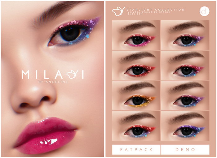 MILANI Cosmetics "Starlight" Eyeshadow (FATPACK)