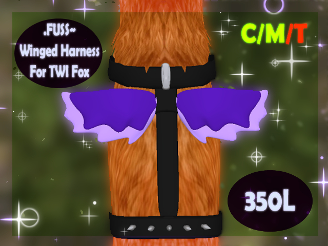 .FUSS~ Winged Harness - TWI Fox
