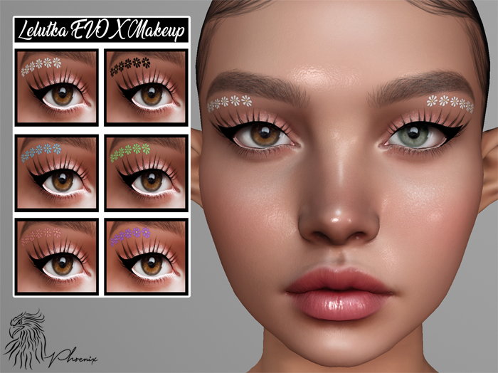 = PHOENIX = Lelutka EVOX Makeup Group 3 [WEAR TO UNPACK]
