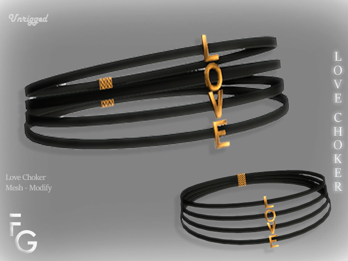 Necklace chocker - ladies love