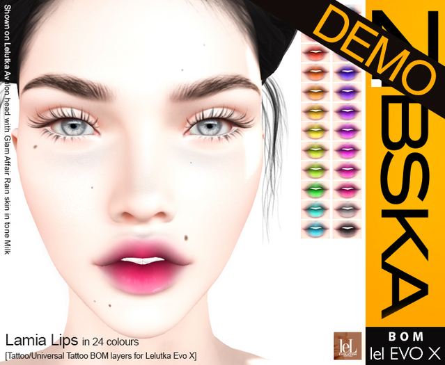 Zibska Evo X ~ Lamia Lips Demos