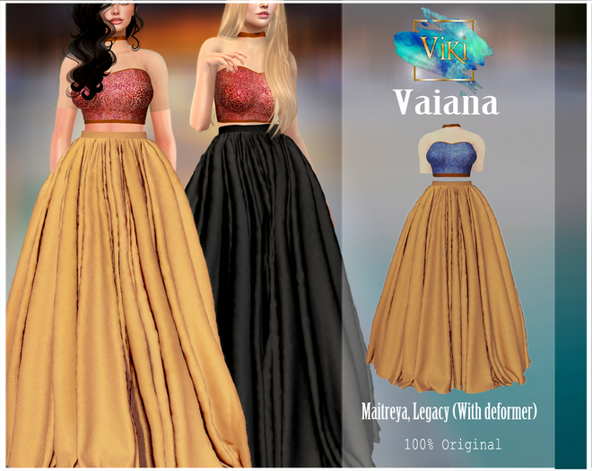 .Viki. Vaiana - Blue 