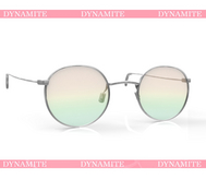 Green Ombre Silver Glasses Summer Shades Original Mesh