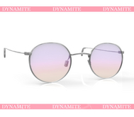 Pink Ombre Silver Glasses Summer Shades Original Mesh
