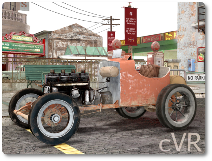 cVR Vintage Racing car box