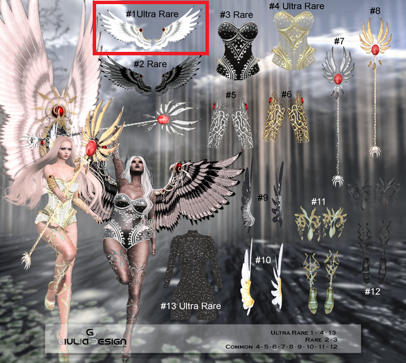 #1 Wings Ultra Rare -[GIULIADESIGN] -HAYLEY-