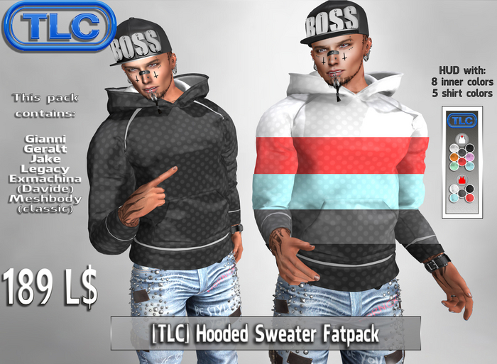 [TLC] Hooded Sweater Fatpack