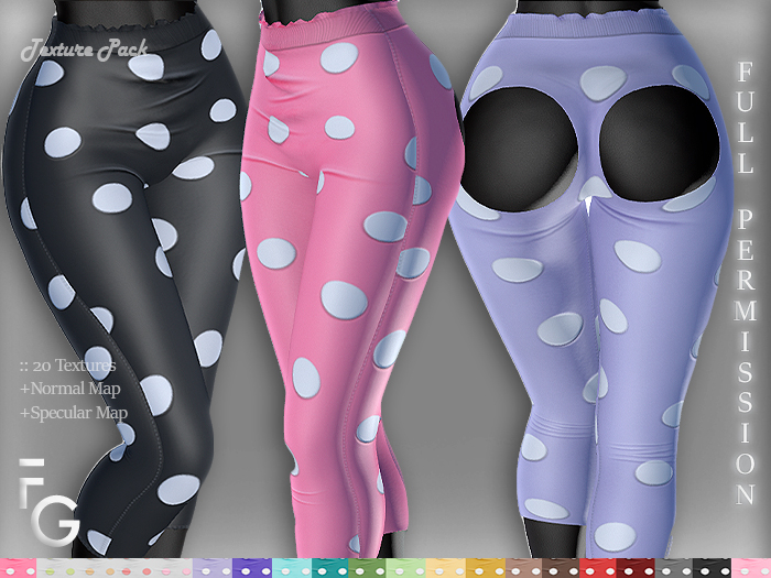 .Fragile. 20 Full Perm Textures for Shine Panta Malona