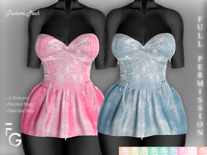 .Fragile. 9 Textures Full Perm for SHINE DRESS SEHINA