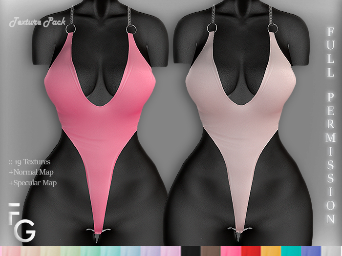 .Fragile. 19 Textures Full Perm for MI963572 Black Body Suit Top