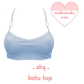 mellowcute-kate top-sky