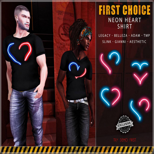 -= [First Choice] Neon Heart =-