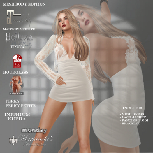 Marianela's MONDAY WHITE