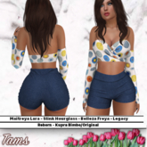Tams - Sleeved Top and Shorts - Josi