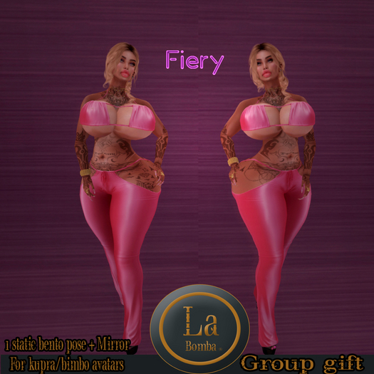{ La Bomba }Fiery pose 