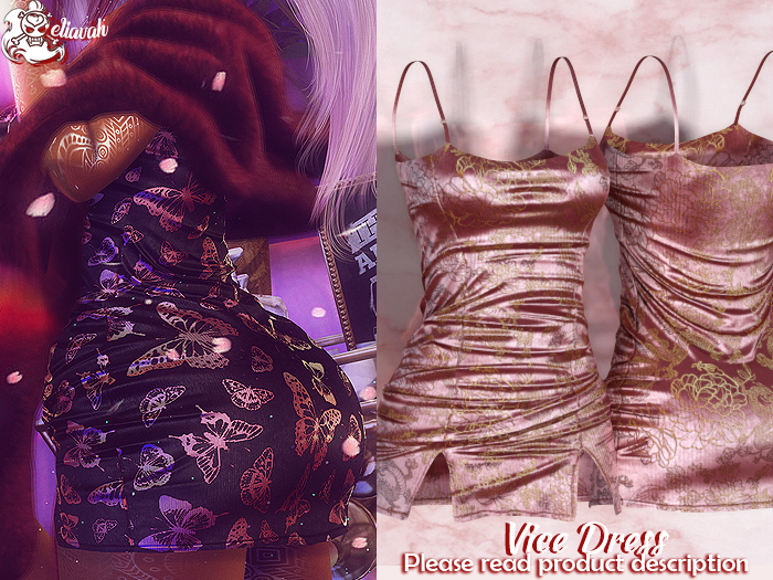 Eliavah ~ Vice Dress [DRAGON ROSEGOLD]