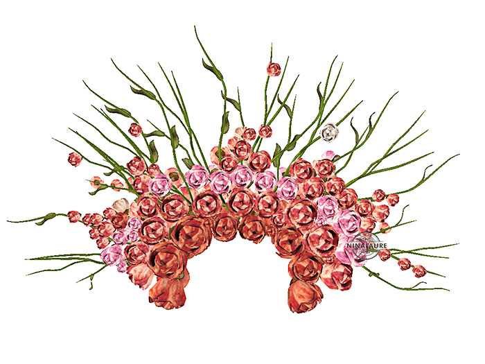 *LODE* Head Accessory - Balts Big [rouge]