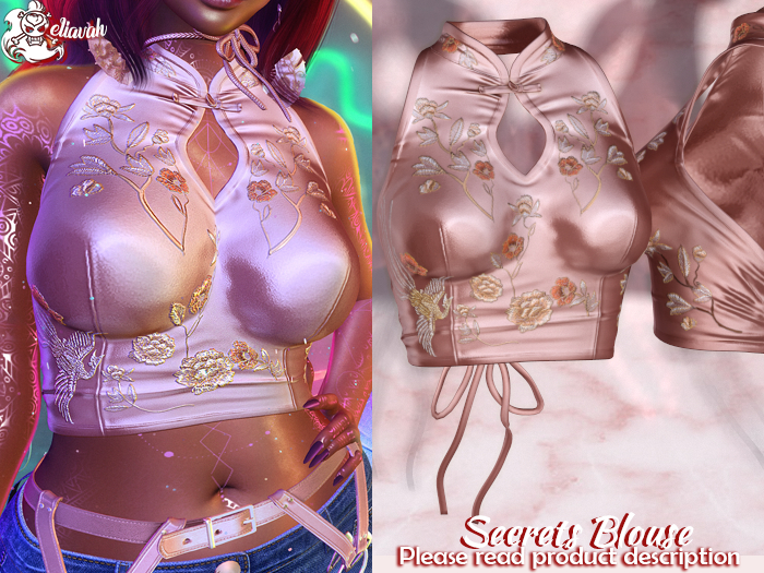Eliavah ~ Secrets Blouse [ROSEGOLD 2]