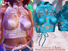 Eliavah ~ Secrets Blouse [CYAN]