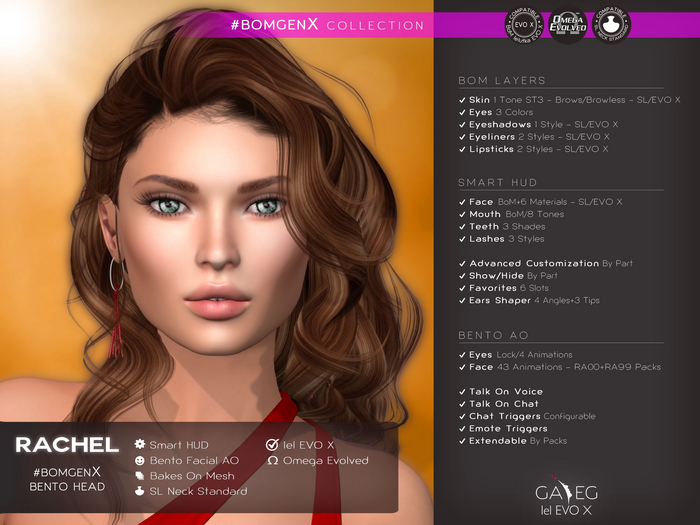 [GA.EG] Rachel #BoMGenX Bento Head