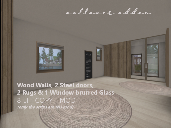 VI. Wallower ADD Walls Doors Rugs