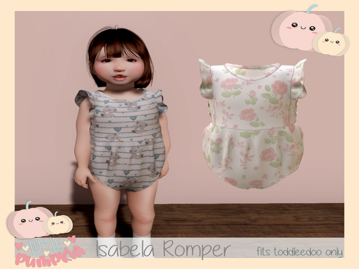 ::LP:: Isabel Romper - Pink Floral  (ADD)