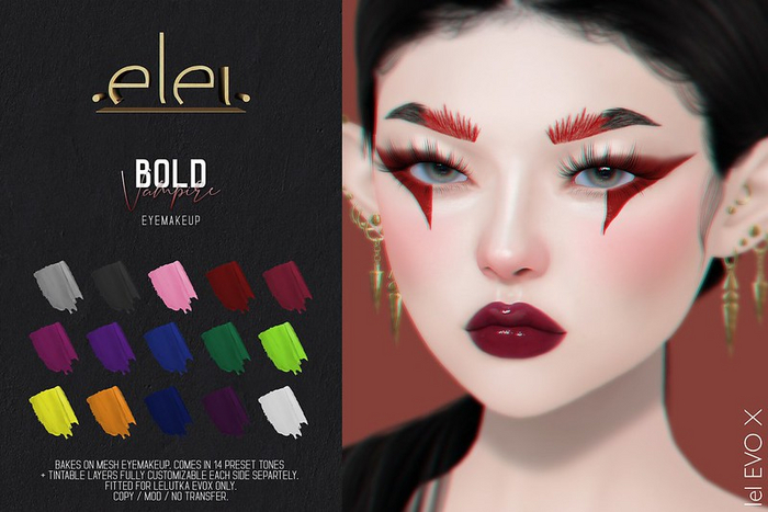 .e l e i. - Bold Vampire (Eyemakeup)