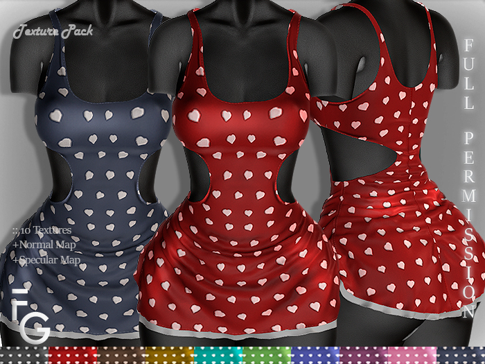 .Fragile. 10 Textures Full Perm for SHINE Dress BONDIA