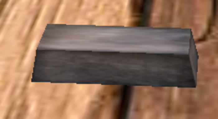 Lingote de hierro / Iron ingot [G&S] 