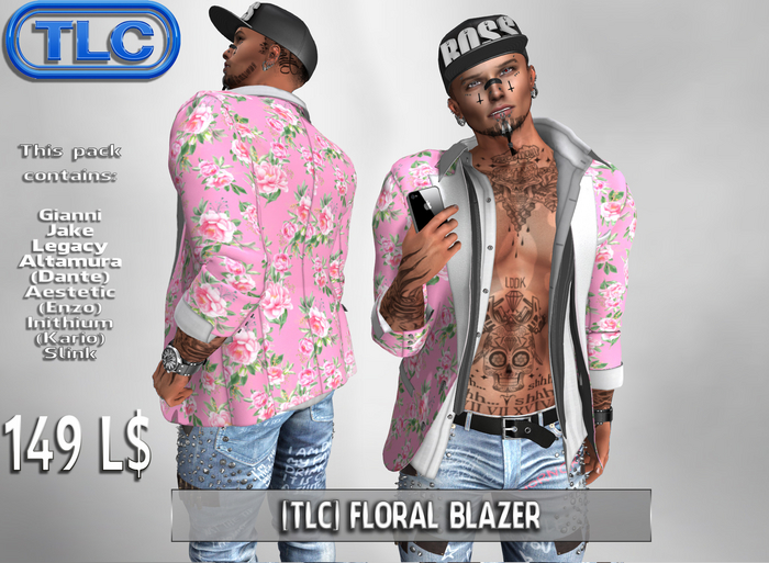 [TLC] Unpacker Floral Blazer