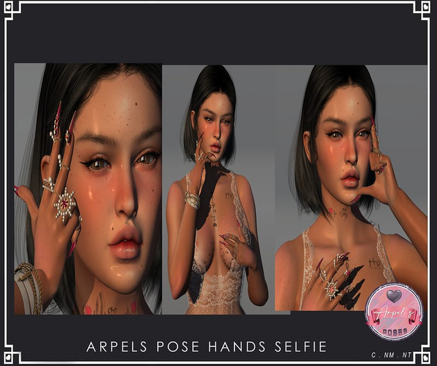ARPELS POSE HAND SELFIE