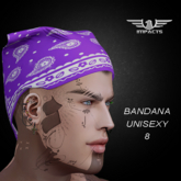 IMPACTS- BANDANA 8 UNISEXY
