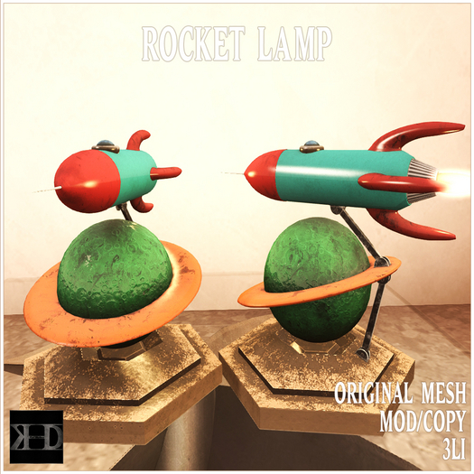 .::KHD::. Rocket Lamp