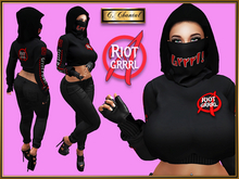C.CHANTAL Complete Hoodie Outfit #1 RIOT GRRRL [Maitreya]