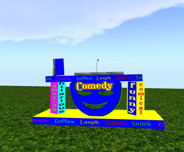 Comedy Dj animated desk