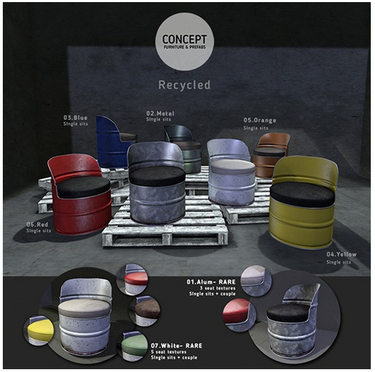 Concept}*01.  Recycled _Alum - RARE