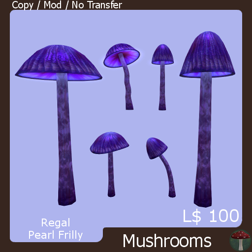 Regal Pearl Frilly Mushrooms