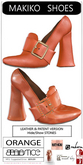 Baiastice_Makiko Shoes-Orange