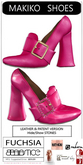 Baiastice_Makiko Shoes-Fuchsia