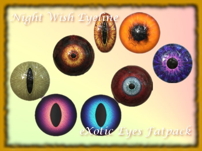 NWT - Exotic Eyes Fat Pack