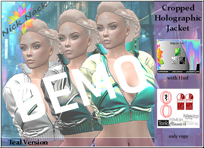 NN_Holojacket Teal DEMO