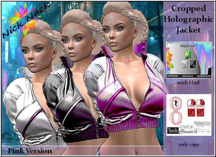 NN_Holojacket Pink