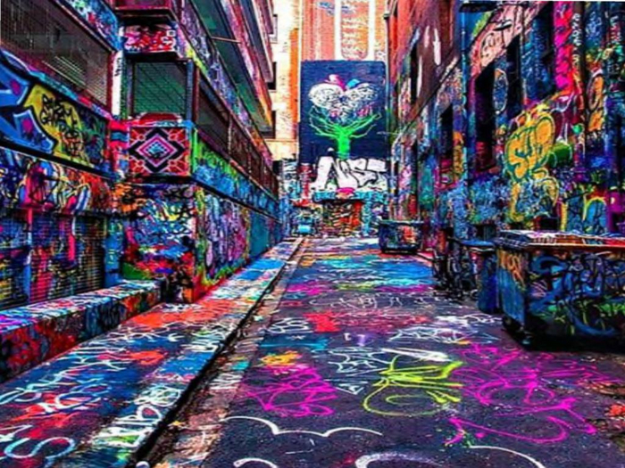 Graffiti Alley Texture